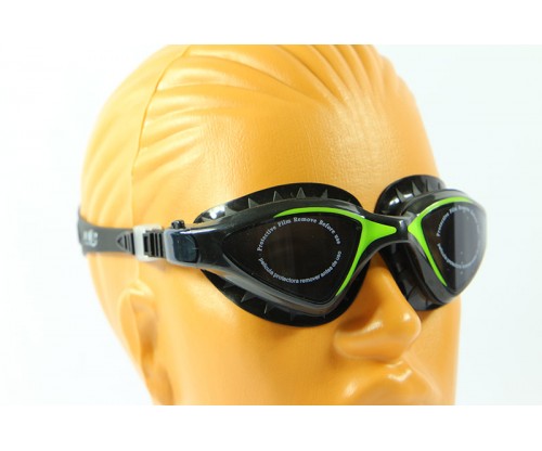 Povit GS20 Yüzücü Gözlüğü Siyah-Yeşil